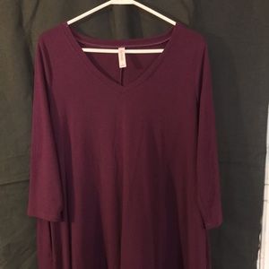 ❤️Zenana N premium large purple tunic loose fitted